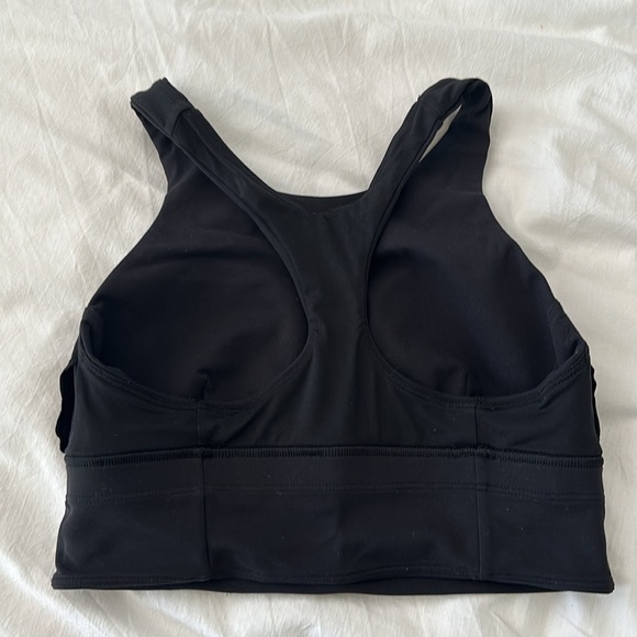 Lululemon Wunder Train Longline Bra, black, size 6 - Picture 6 of 7